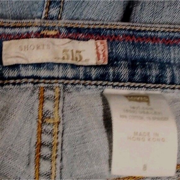 Women's Levi Shorts Style 515 Size 8 Y2K - Picture 7 of 10